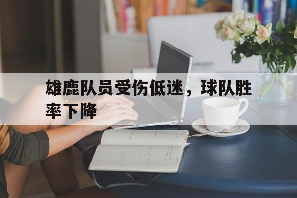 雄鹿队员受伤低迷，球队胜率下降